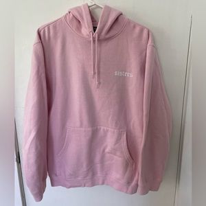 James Charles Sisters pink hoodie